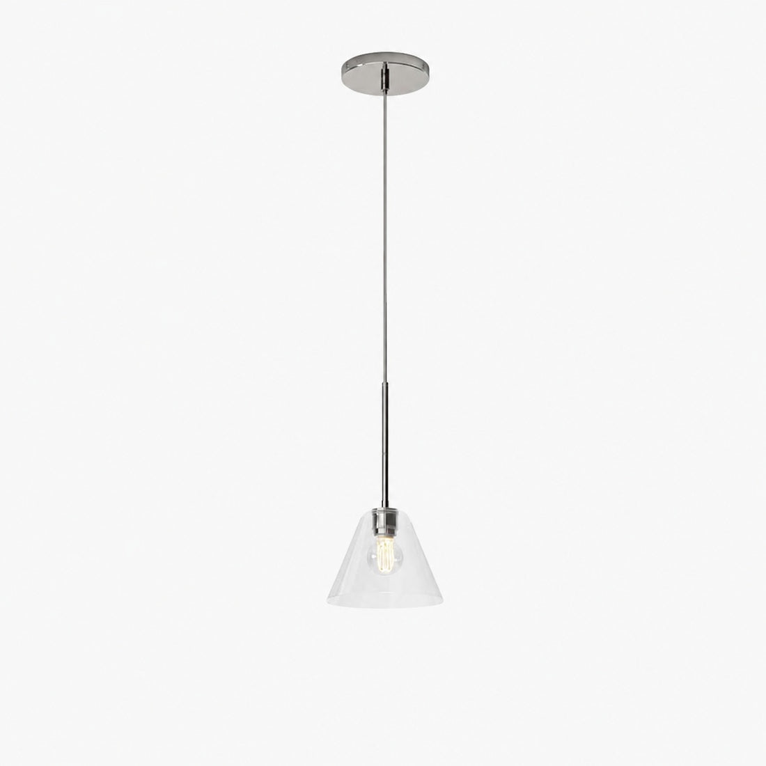 Conica Glass Cone Pendant Lamp – Modern Style Light for Any Room