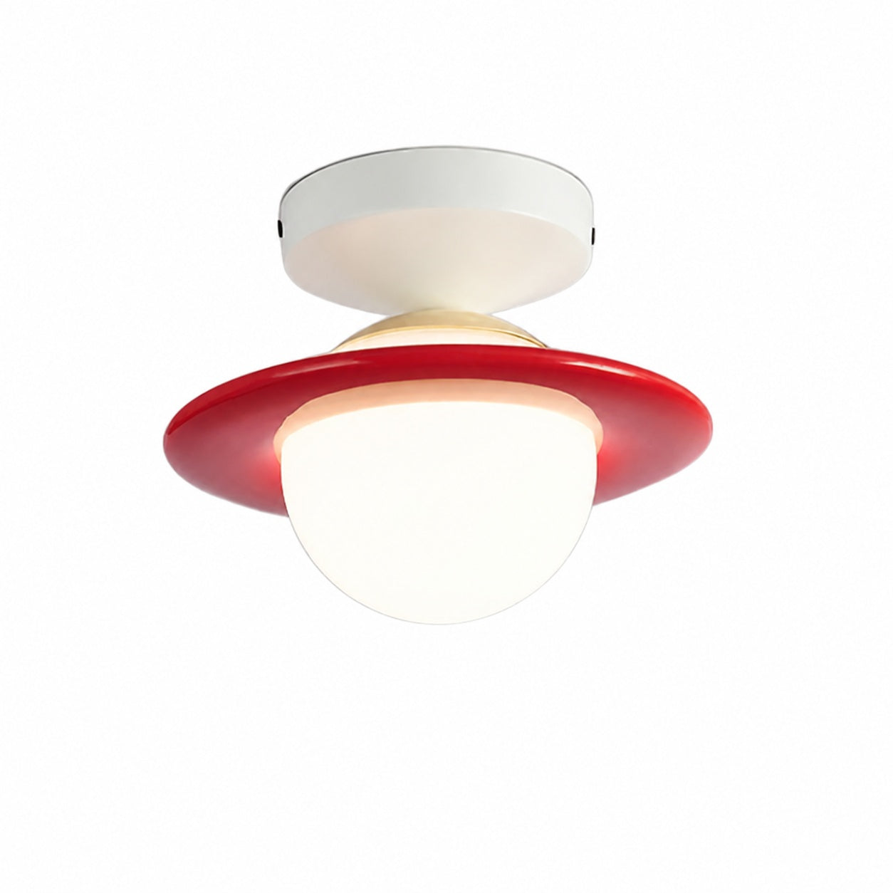 Olevira Modern Minimalist Colorful Ceiling Light - Mount for Bedroom or Living Room