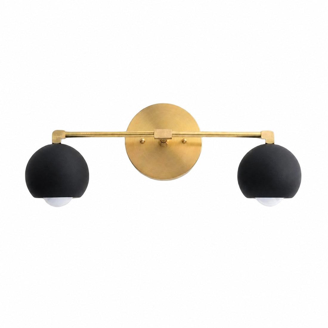 Metio Dome Decorative Vanity Light - Classic Orb Shade Bathroom Wall Lamp