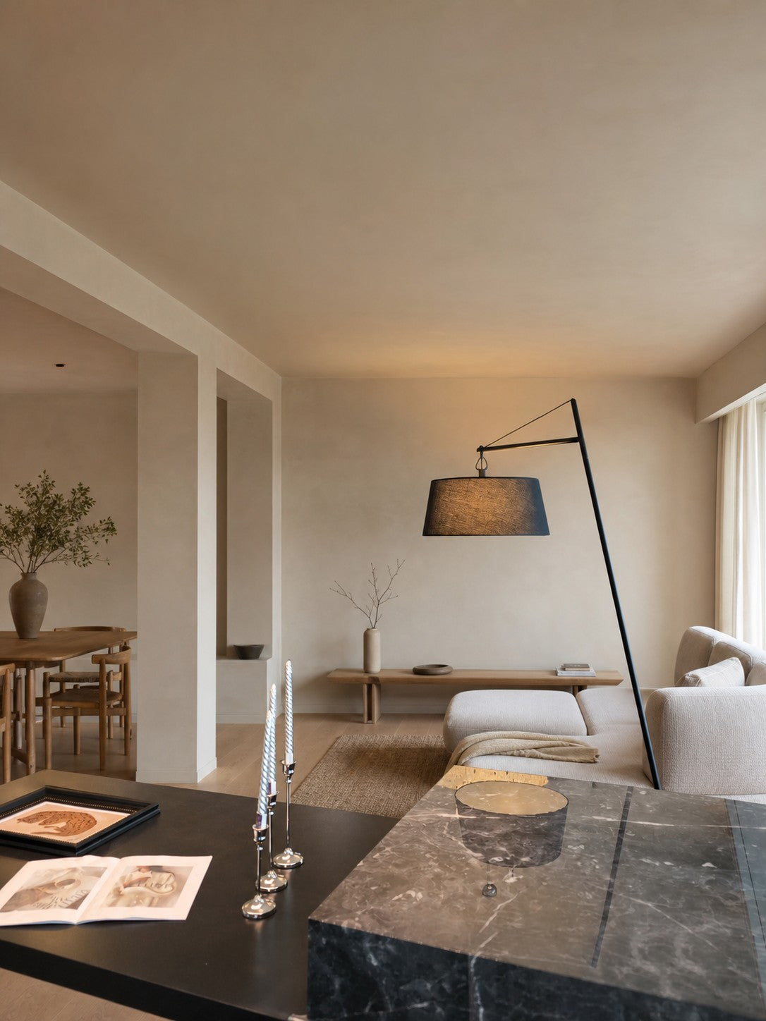 Tubular Linear LED Pendant Lamp