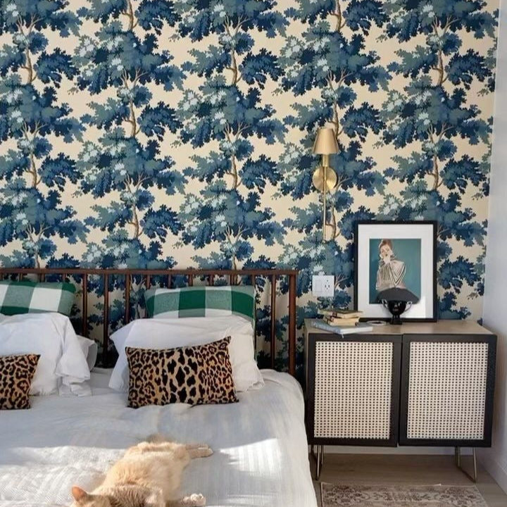 Colorful Single Light Wall Sconce - Brass Accent for Bathroom & Hallway