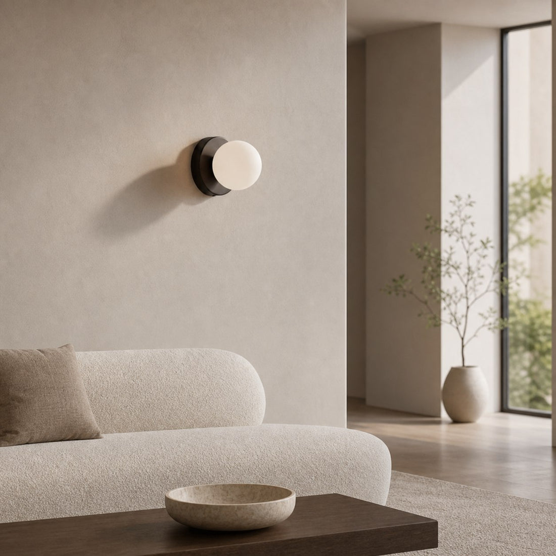 Nuevola Soft Sculptural Wall Light – Minimal Decorative Wall Lamp for Modern Indoor Spaces