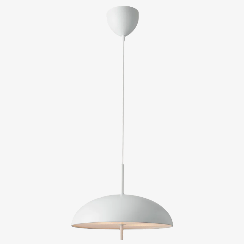 Aurelia Pendant Lamp - Sculptural Metal Frame with Sleek Shade for Dining and Entry