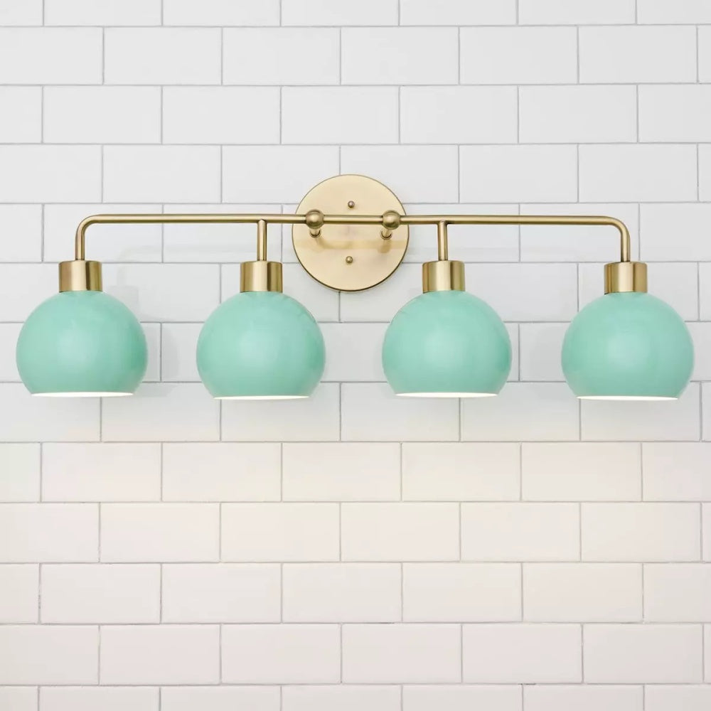 4 Light Bubble Pop Wall Sconce - Colorful Bathroom Wall Light