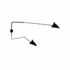 Arclume Modern Minimalist Designer Wall Lamp – Sleek Adjustable Arm Sconce Contemporary Lighting N42