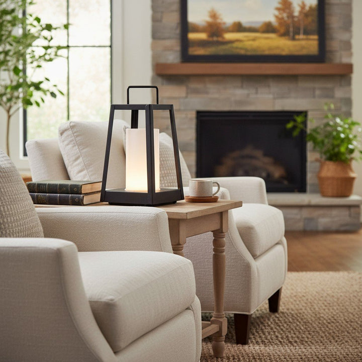 Ambulux Outdoor Portable Lamp - Compact Lantern Aesthetic for Camping or Dining