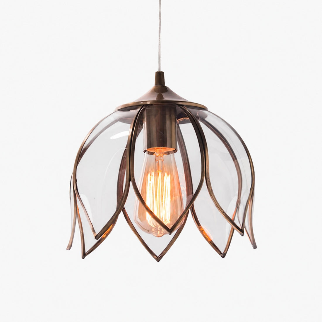 Retro Lotus Pendant Lamp