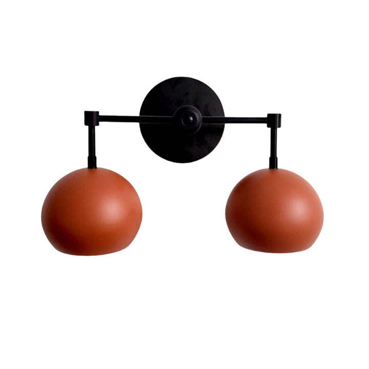 Terra Cotta Loa Sconce - Bubble Pop Vanity Bath Wall Light