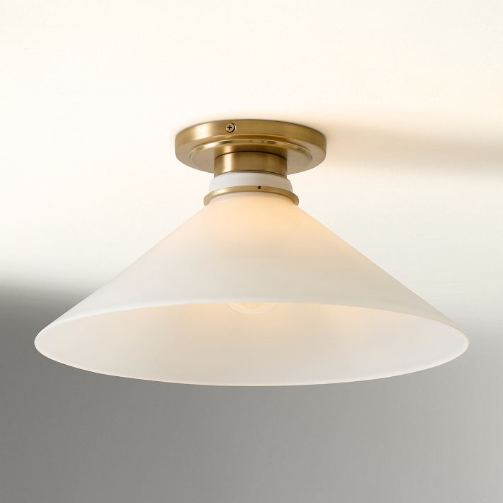 Aurenza Timeless Flush Mount Light - Farmhouse Design with Simple Elegant Charm