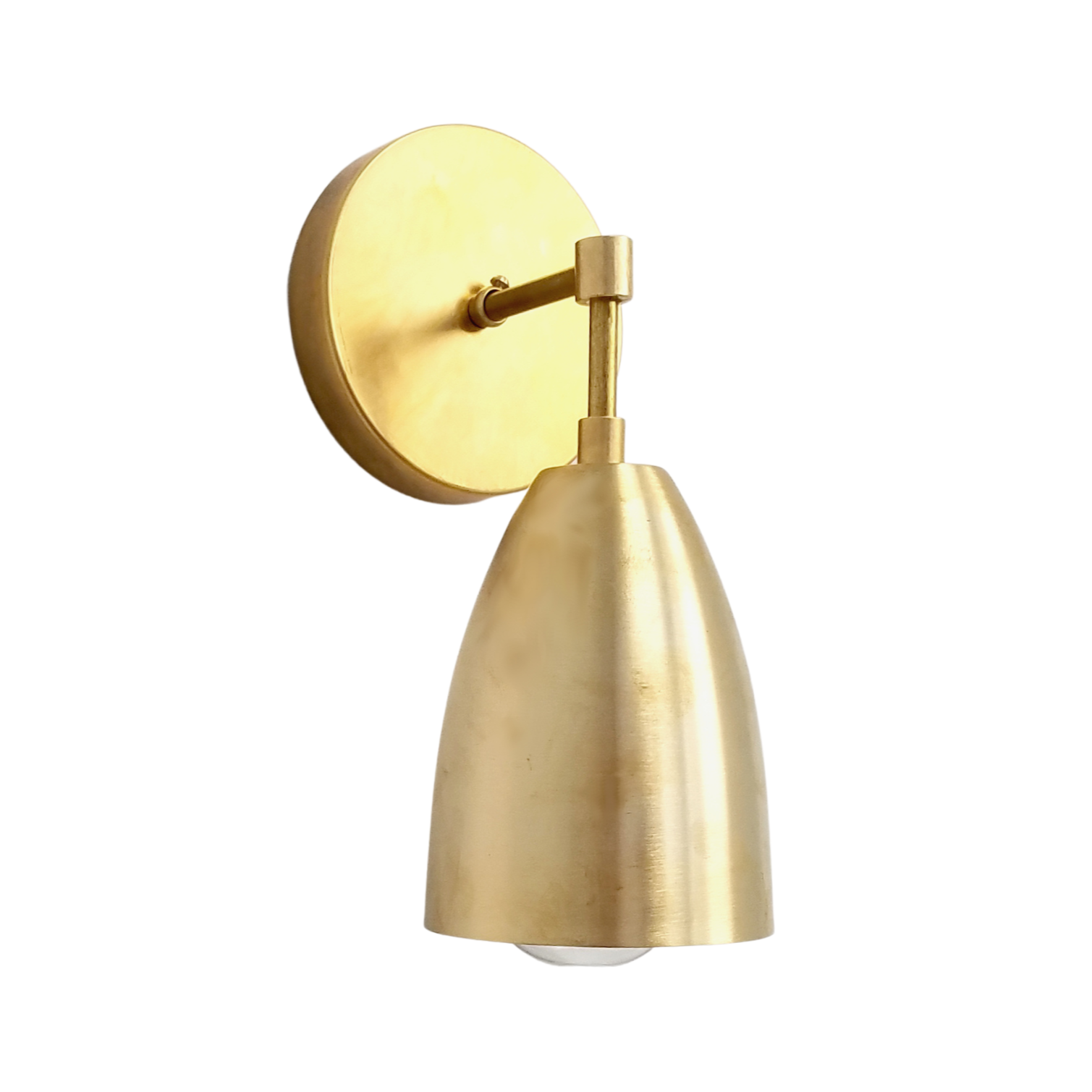 Contemporary Elegant Cone Wall Sconce For Modern Ambiance