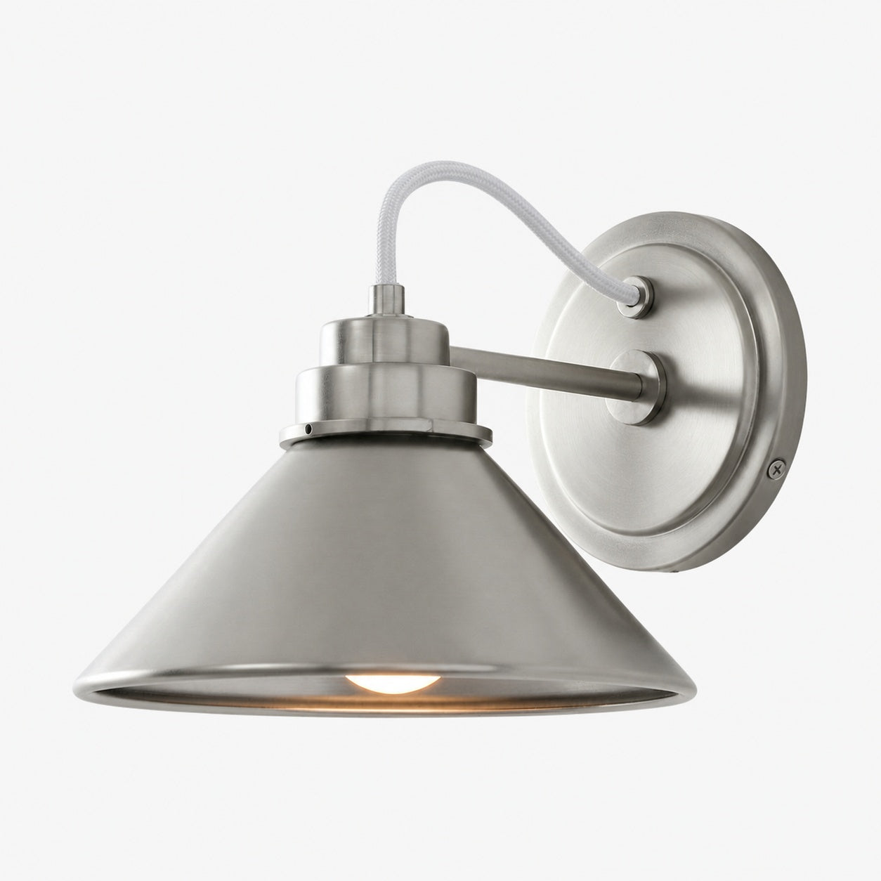 Aurenza Sconce – Farmhouse Wall Light with Metal Accents for Cozy Spaces