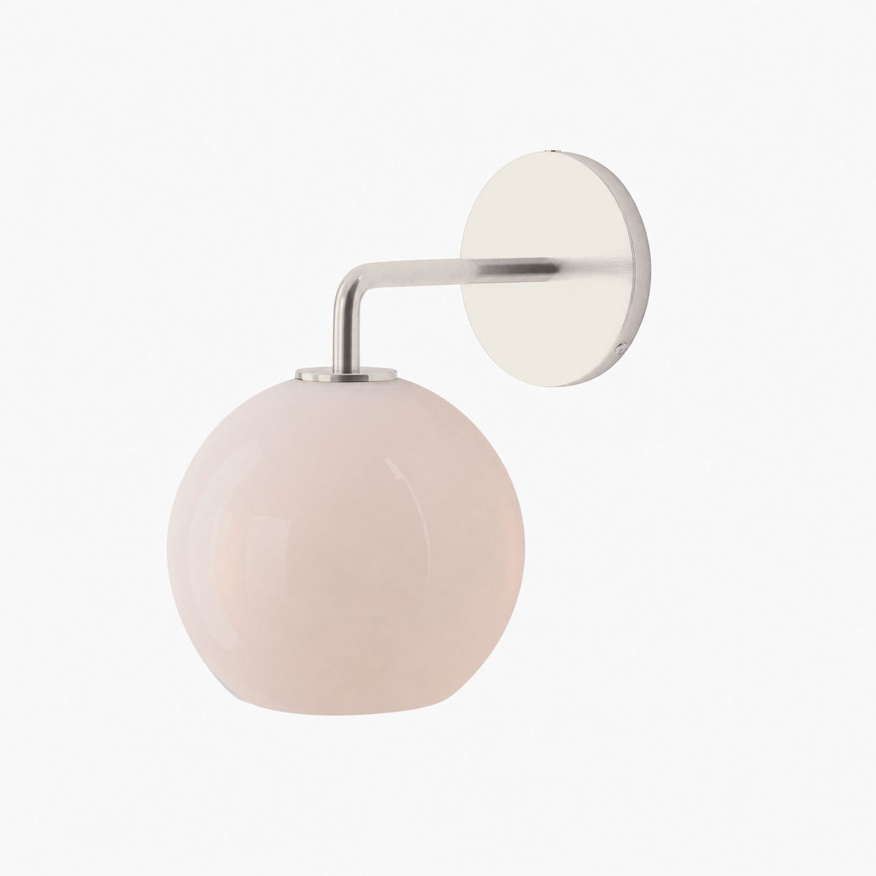 Selvion Artistic Globe Sconce Light - Handcrafted Glass Sculptural Wall Fixture