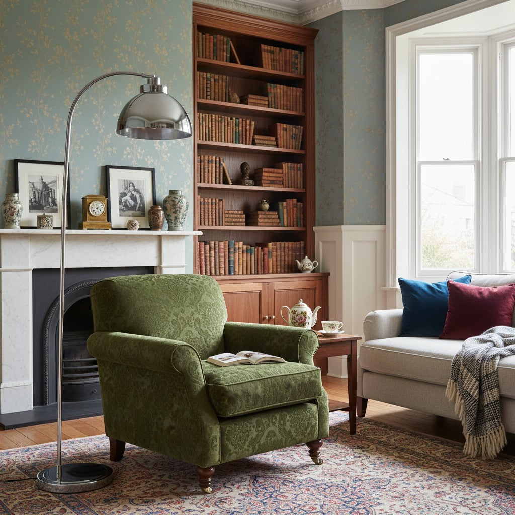 Shimmera Style Floor Lamp – Sleek Contemporary Illumination for Residential & Boutique Spaces