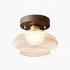 Soliro Modern Dome Glass Ceiling Light with Sleek Minimalist Form for Kitchens and Living Areas