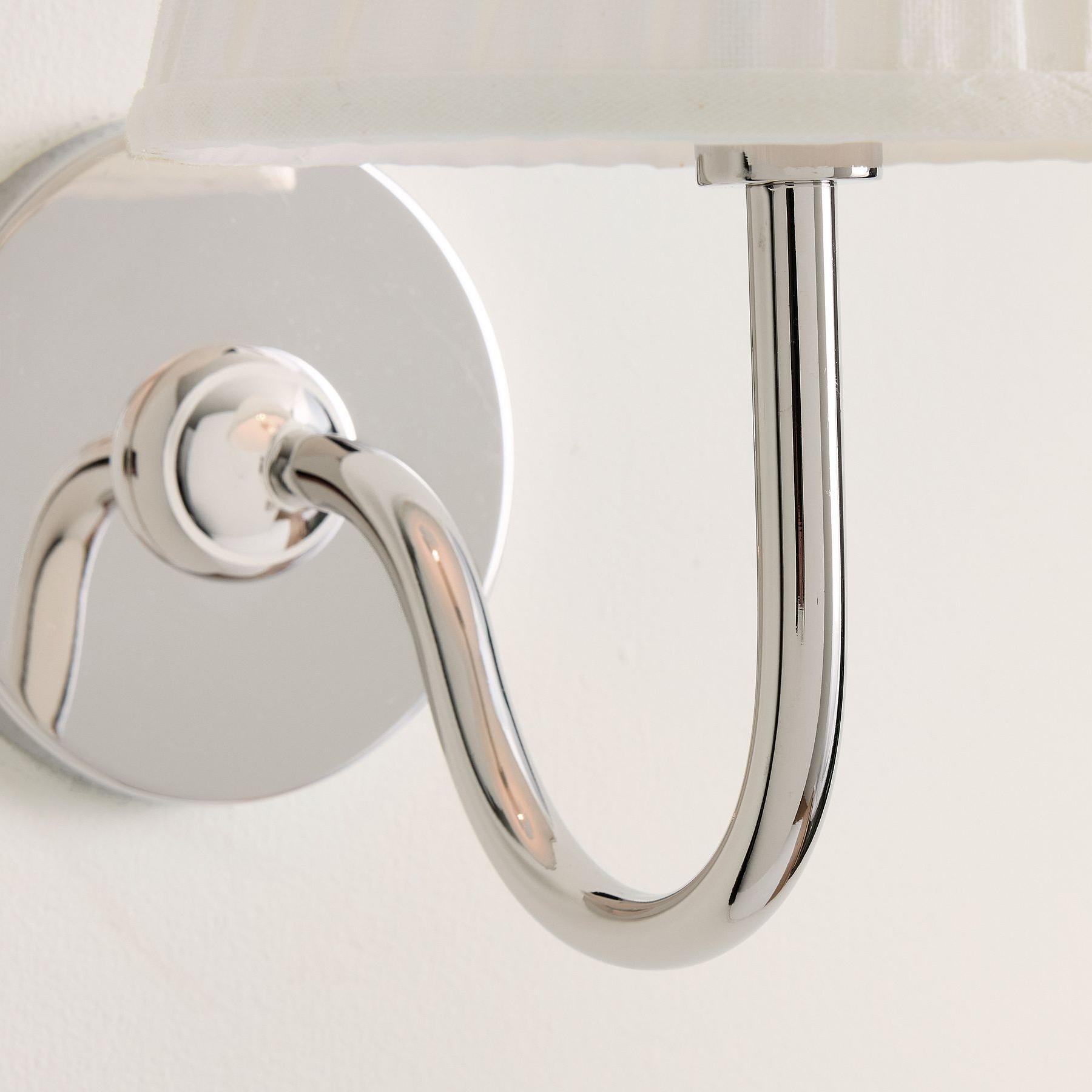 Luvora Vintage Pleated Shade Wall Lamp - Modern Brass Linen Wall Lighting