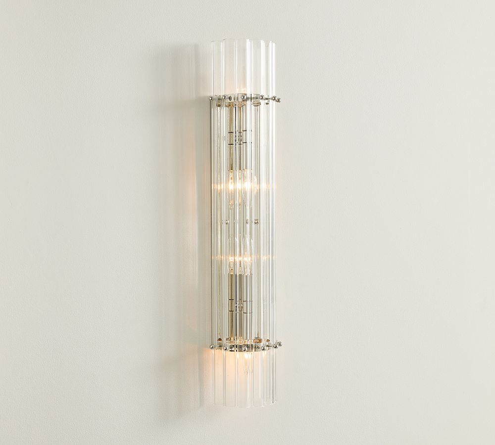 Lumora Crystal Wall Sconce – Elegant Lighting for Hallway & Bedroom
