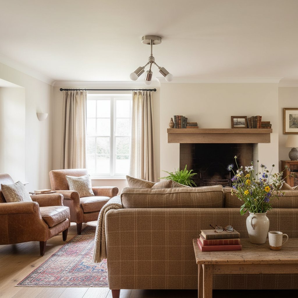 Lumen Art Deco Inspired Ceiling Lamp – Elegant Minimalist Flush Mount for Home Interiors