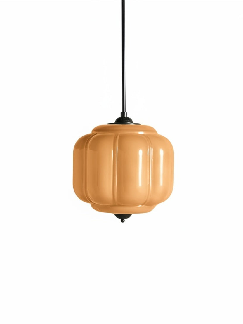 Eloise Vintage Glass Chandelier - Milk Glass Home Accent