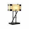 TF Manchester Table Lamp – Vintage-Inspired Stained Glass Table Light for Reading Nook or Bedroom