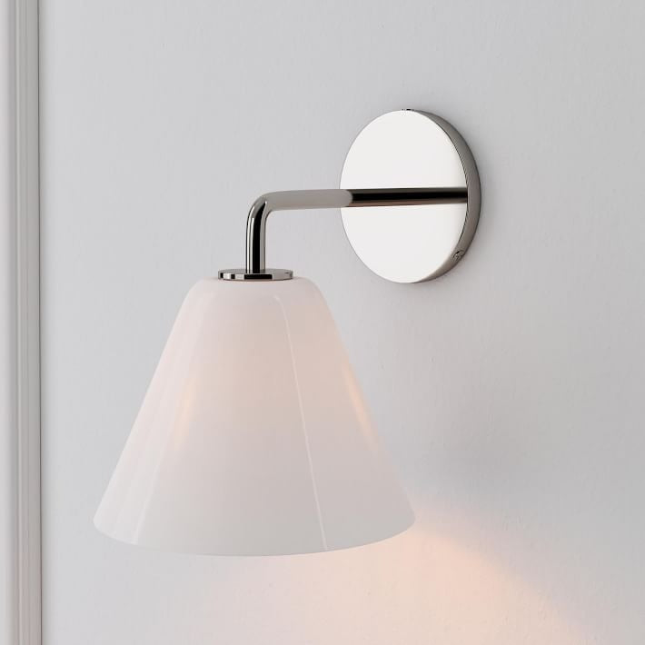 Conica Cone Wall Sconce - 1, 2, 3-Light Modern Glass Lighting
