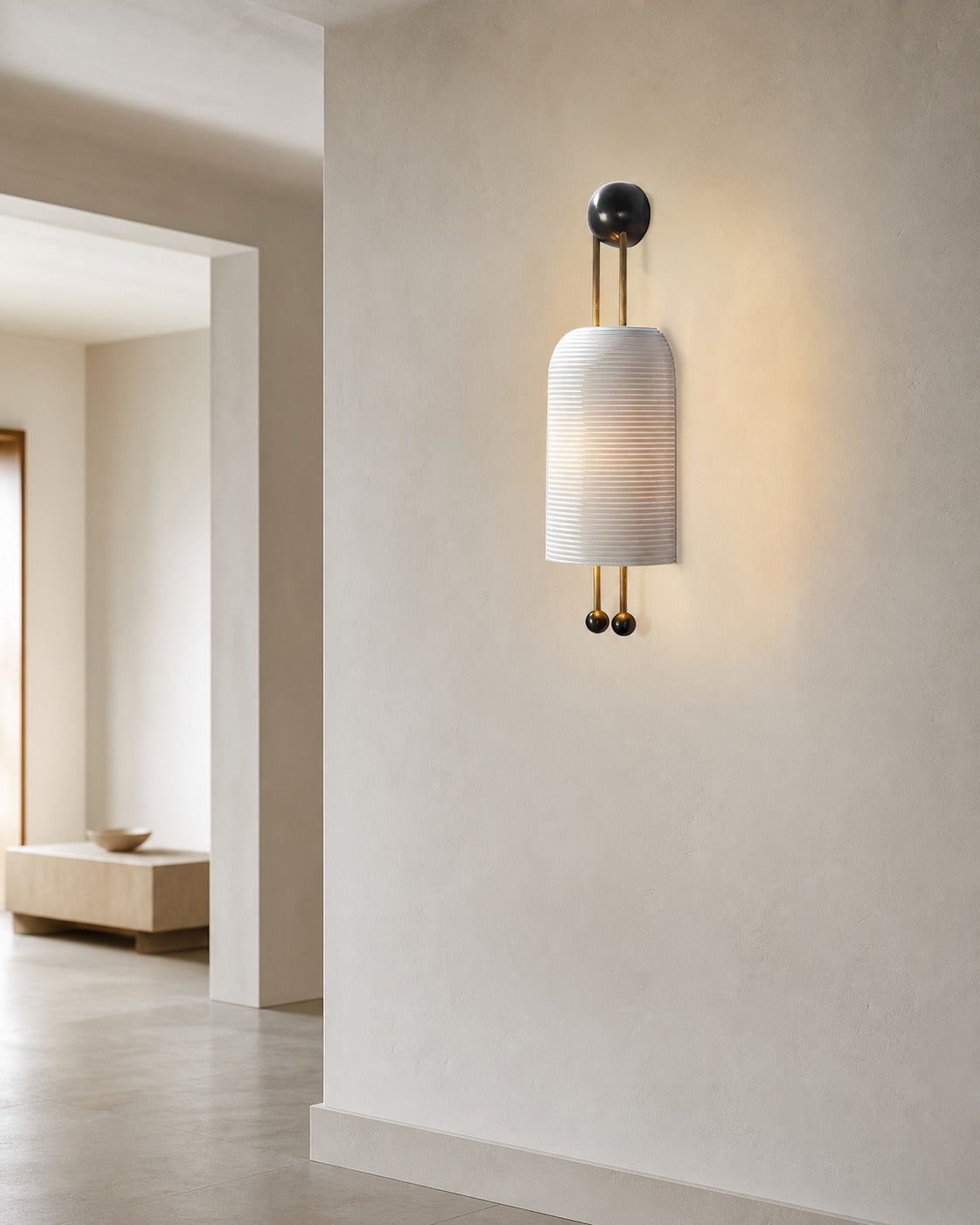Lantern Glass Sconce