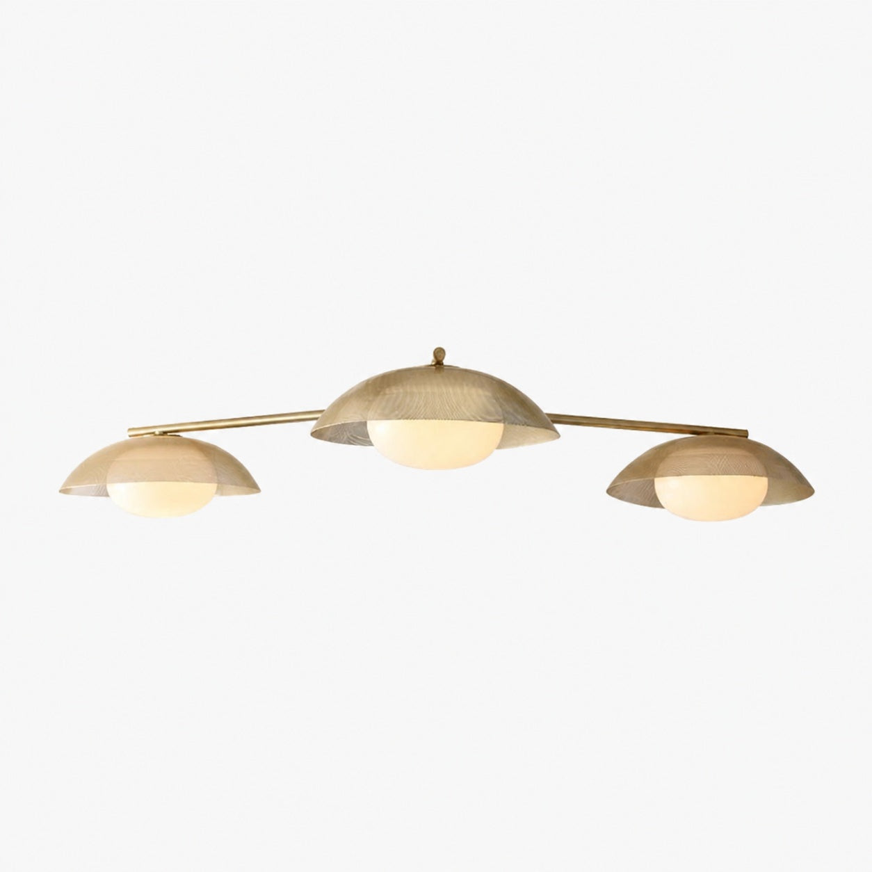 Elorina 3-Light Flush Mount Glass/Metal Ceiling Light - A Stylish Fixture for Modern Spaces