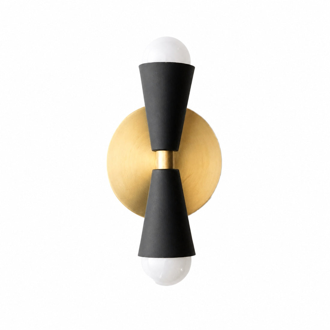 Pyralis Cone Linear Statement Wall Sconce - Modern Two Light Fixture