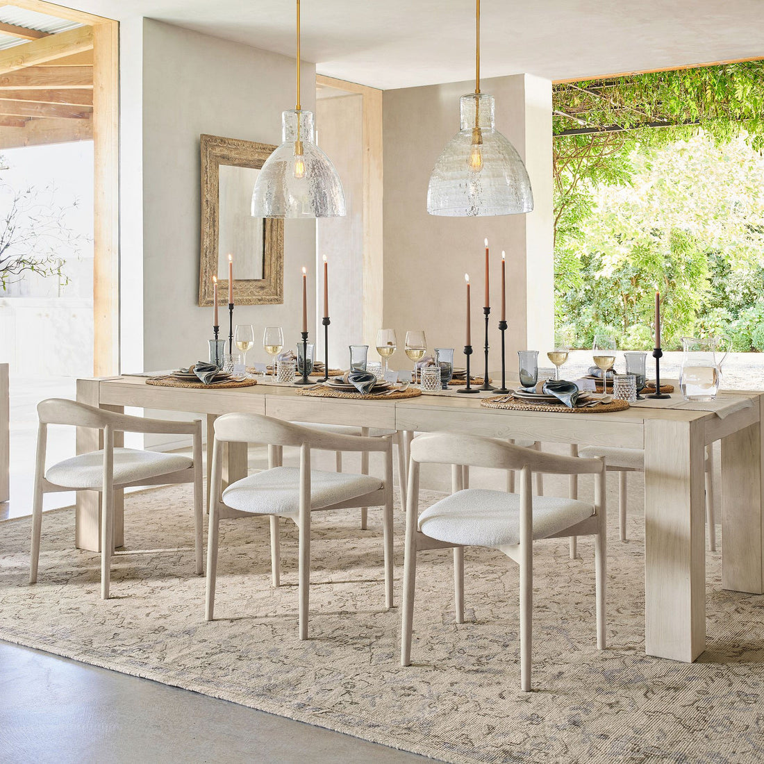 Glavira Recycled Glass Pendant Collection - Modern Kitchen Lighting