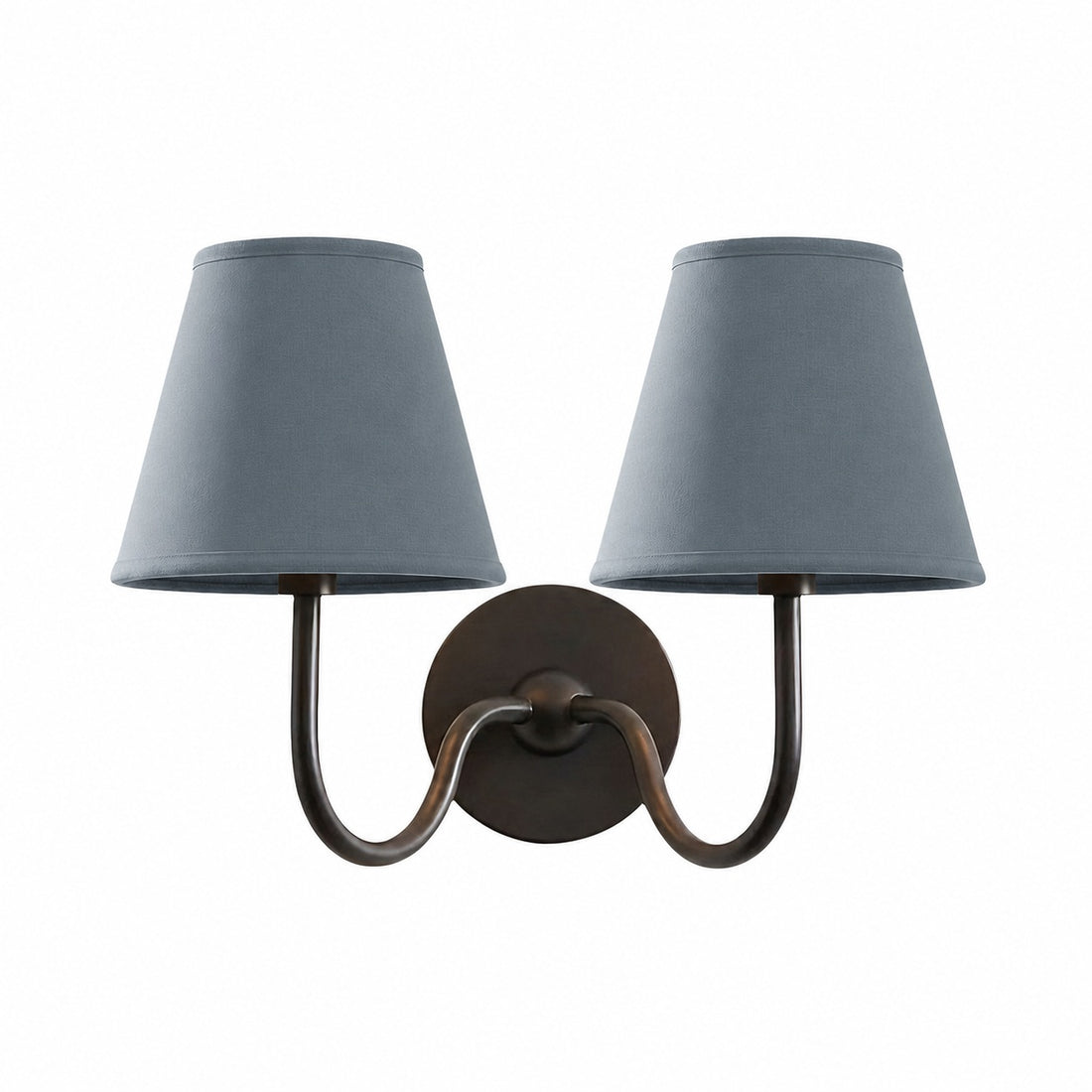 Luvora Vintage Pleated Shade Wall Lamp - Modern Brass Linen Wall Lighting