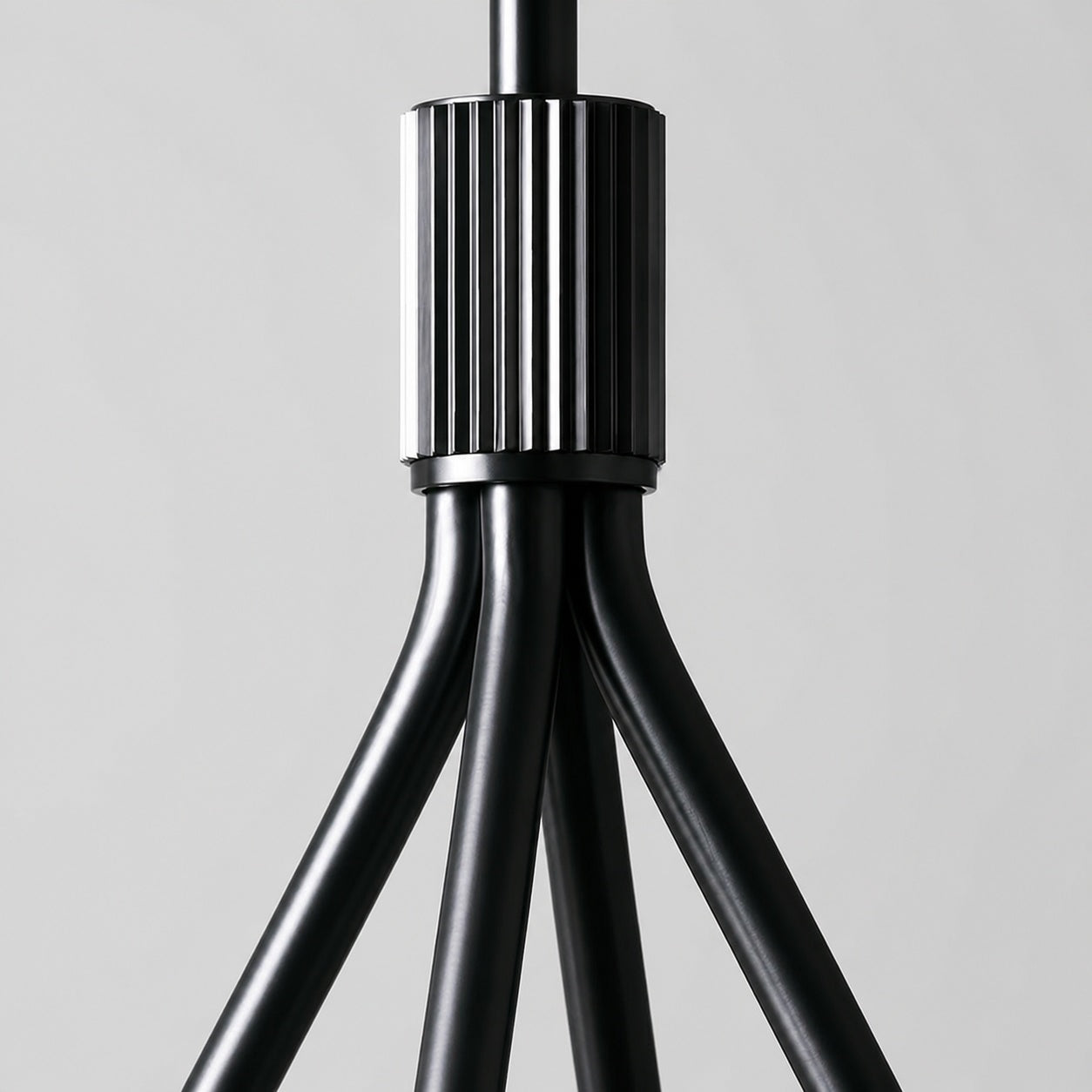 Diora Pendant Light -  Modern Metal Fixture with Linen Shades