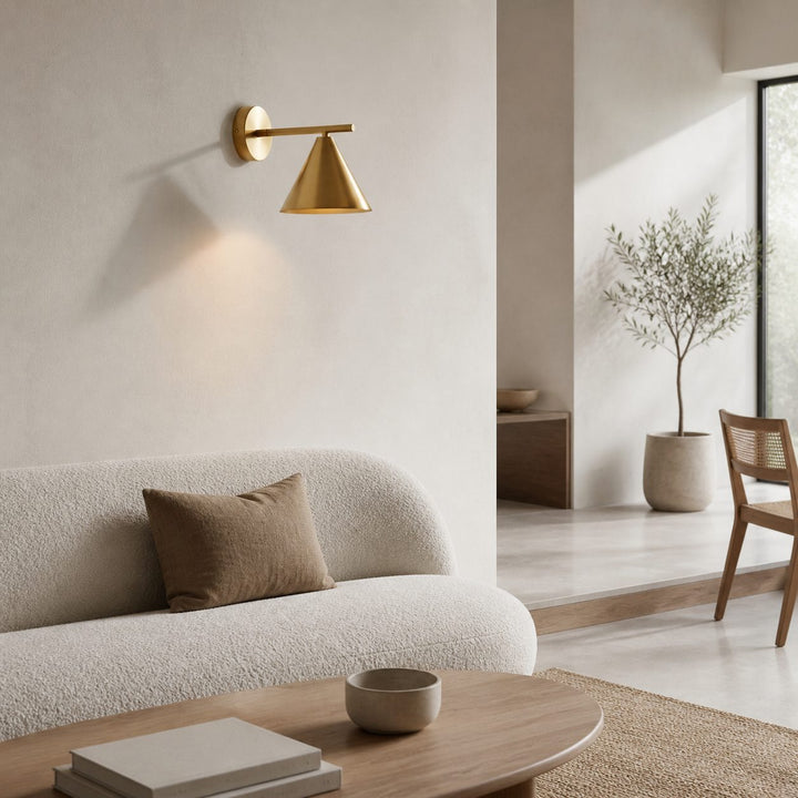 Oricone Modern Adjustable Arm Wall Light – Minimalist Metal Design for Home Interiors