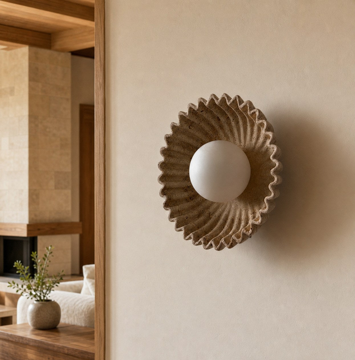 Ostro Marble Small Sconce