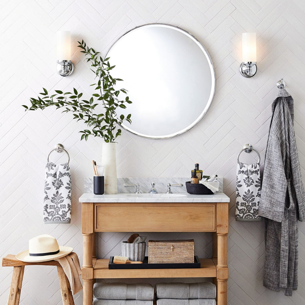 Kalvora Wall Sconce Light Fixture - Contemporary Metal Wall Lamp for Home Décor