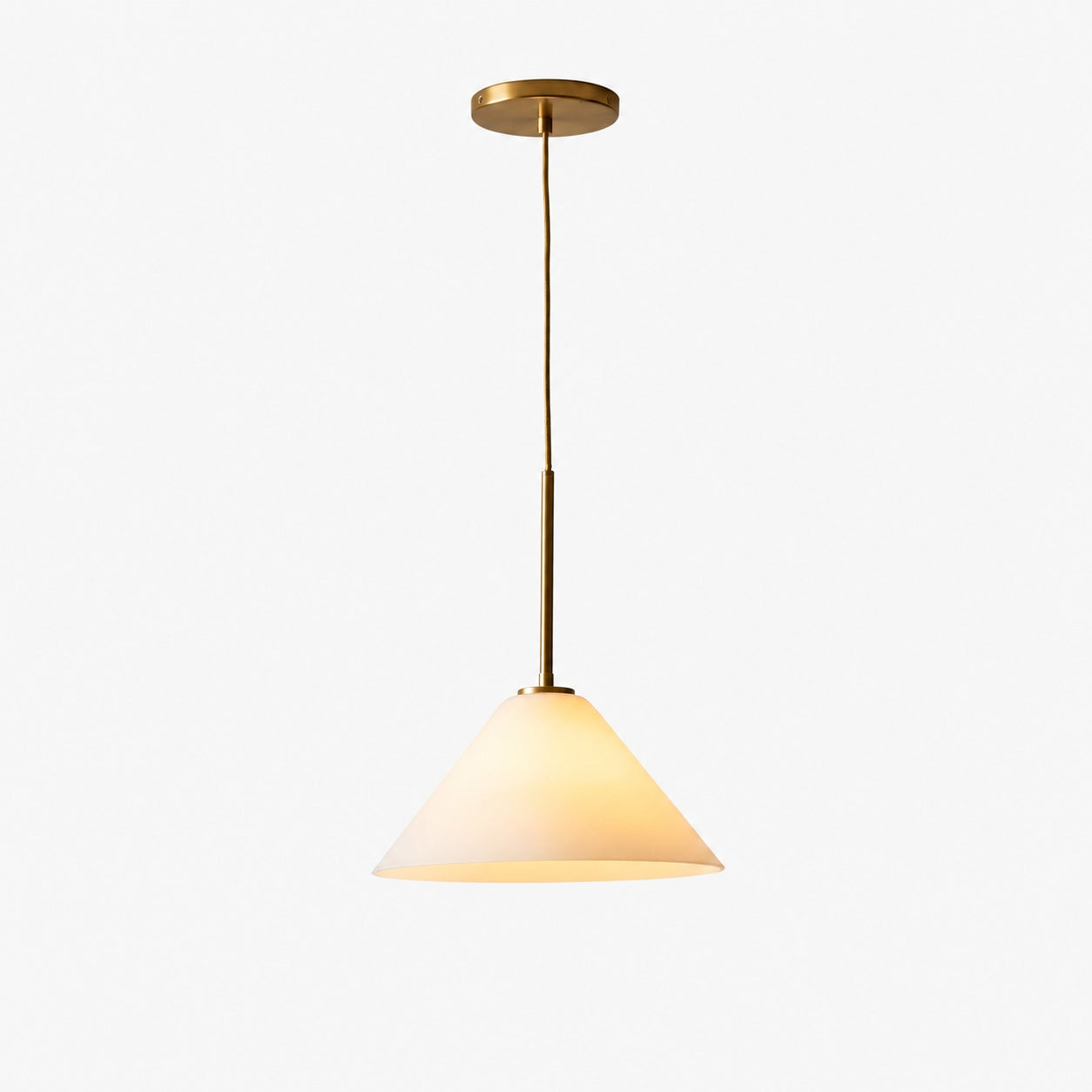 Conica Glass Cone Pendant Lamp – Modern Style Light for Any Room