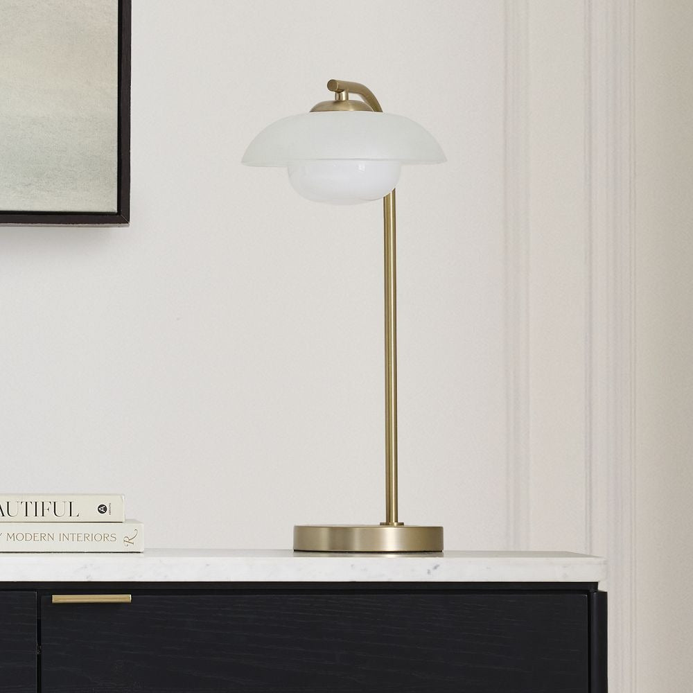 Elorina Perforated Metal Table Lamp – Modern Design