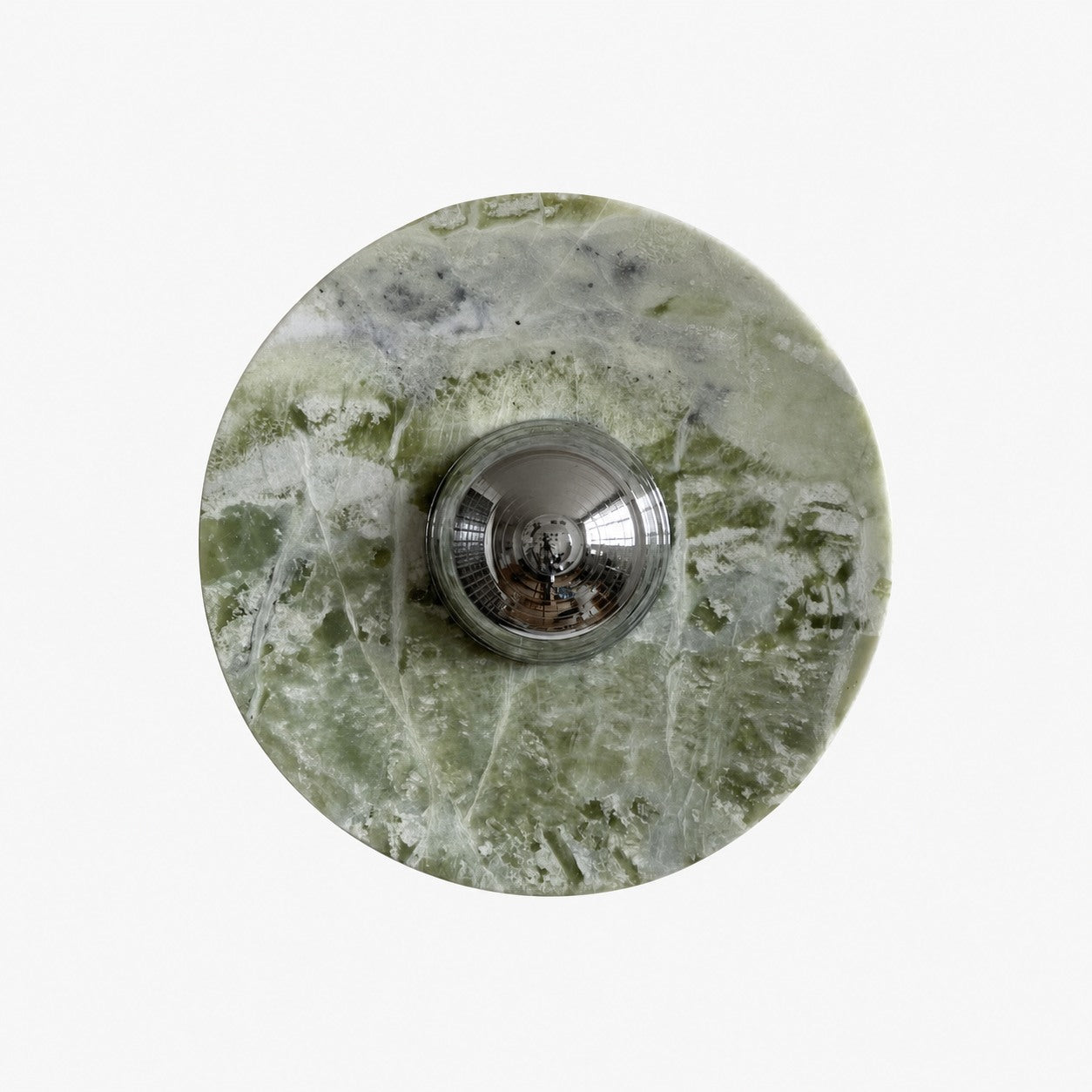 Green Calacatta Marble Sconce