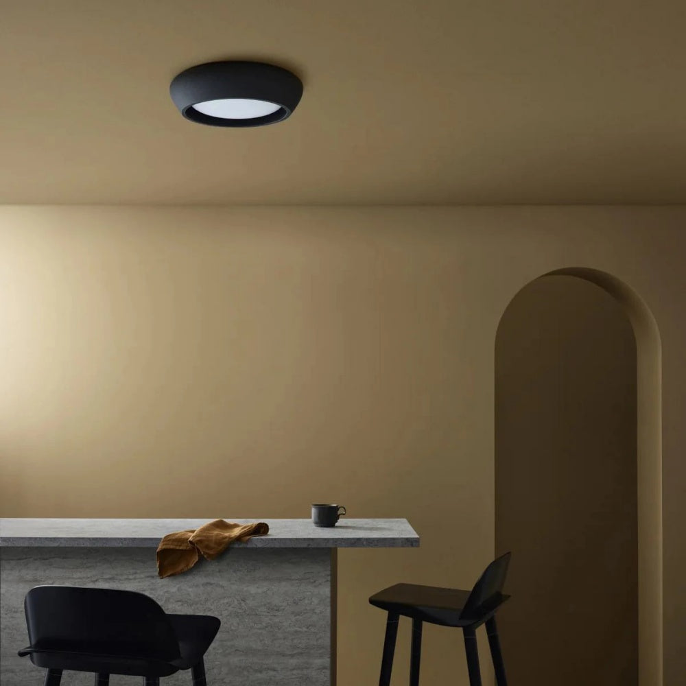 Nordic Plaster Ceiling Light - Minimalist LED Ceiling Light