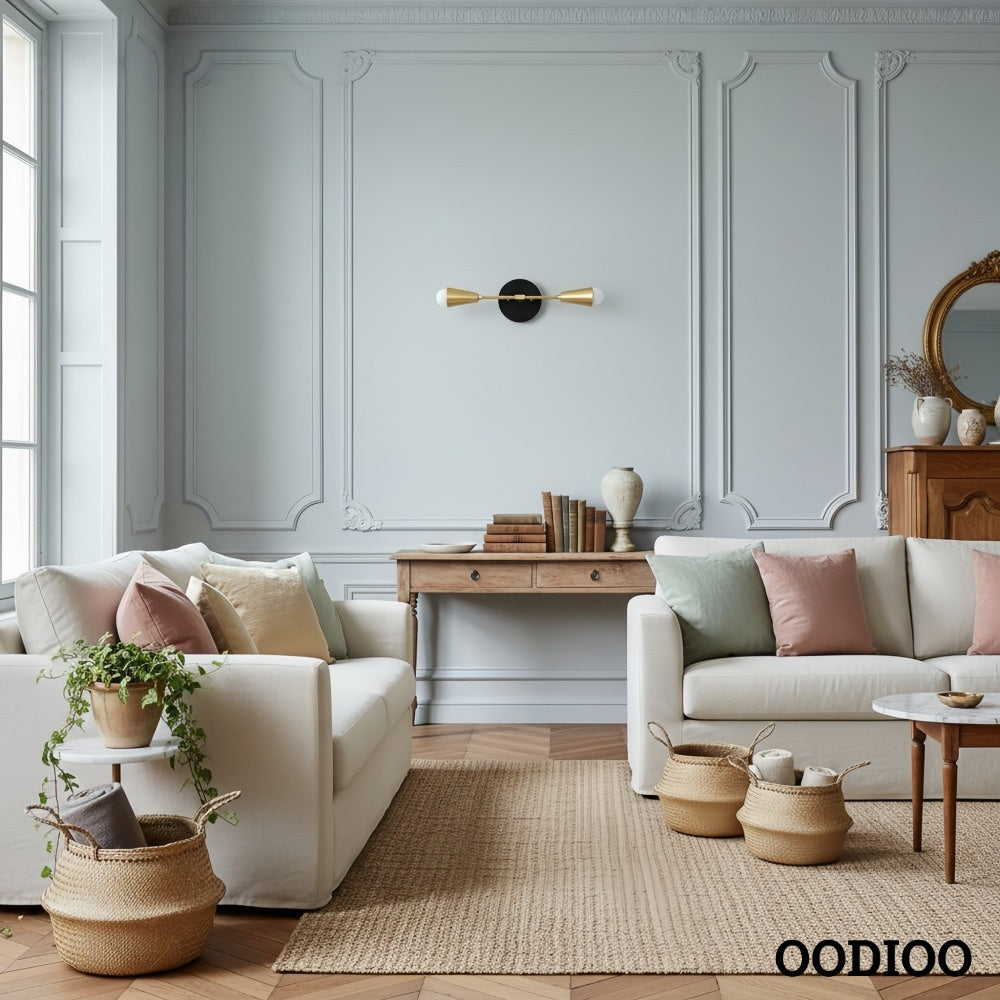 Lumen Dual-Conical Modern Wall Sconce – Minimalist Vanity & Hallway Lighting