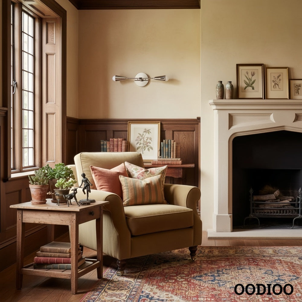 Lumen Dual-Conical Modern Wall Sconce – Minimalist Vanity & Hallway Lighting