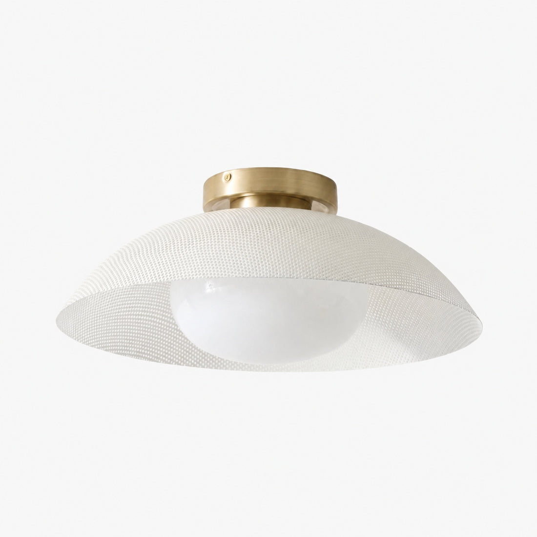 Elorina Flush Mount Glass/Metal Ceiling Light - A Stylish Fixture for Modern Spaces
