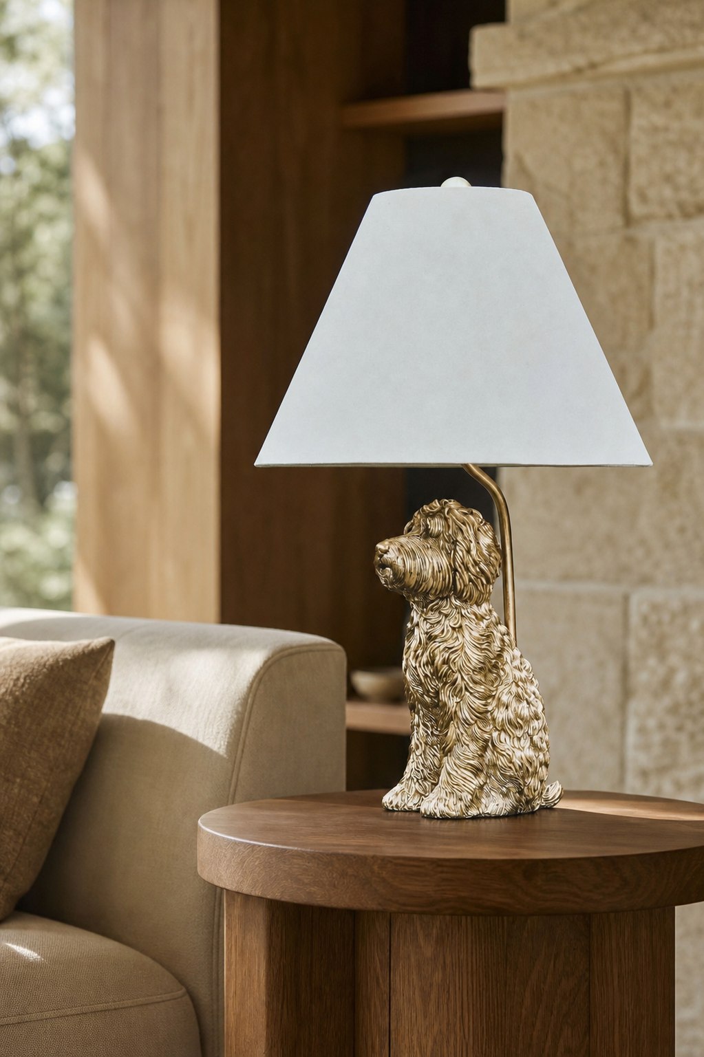 Pawdia Unique Table Lamp - Decorative Animal Bedside Lamp