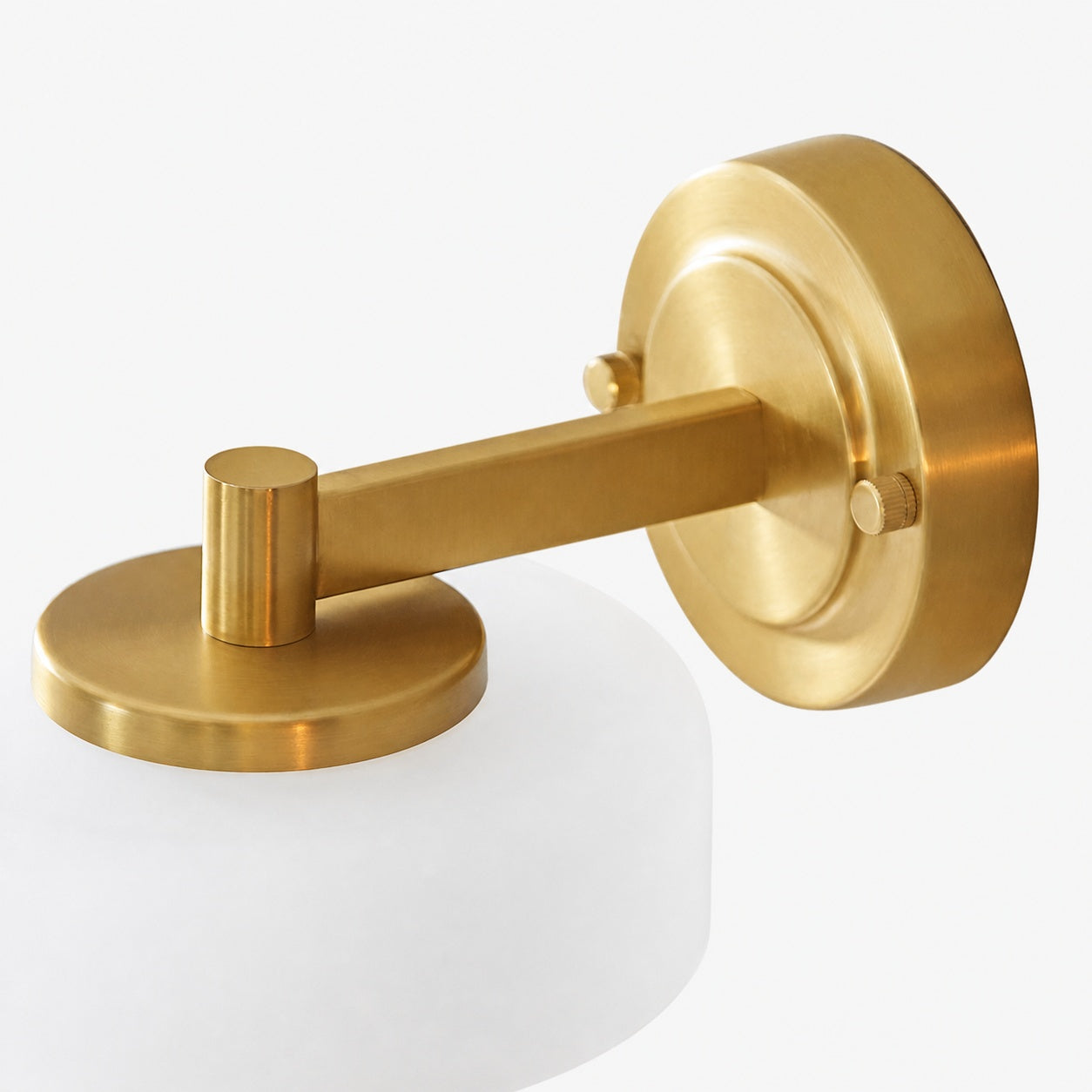 Zirvos Retro Globe Glass Wall Sconce – Elegant Brass-Inspired Shade Wall Light for Corridor