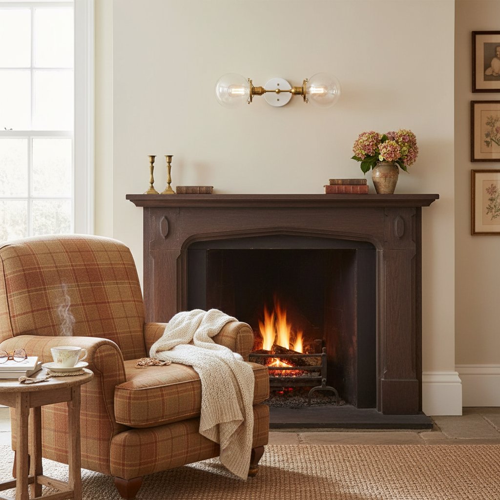 Lumio Globe Industrial Vanity Lighting- Modern Double Globe Wall Light