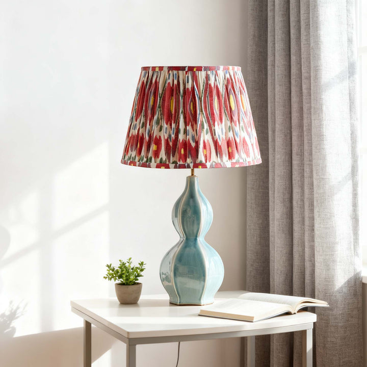 Thalune Table Lamp in Seaweed Ceramic - Sculptural Coastal Glow for Bedrooms and Living Rooms