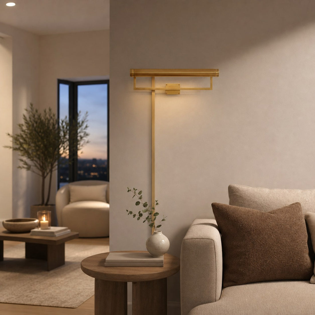 Aurix Picture Light – Sleek Slim Design Wall Lamp Metal Finish for Living Rooms & Galleries