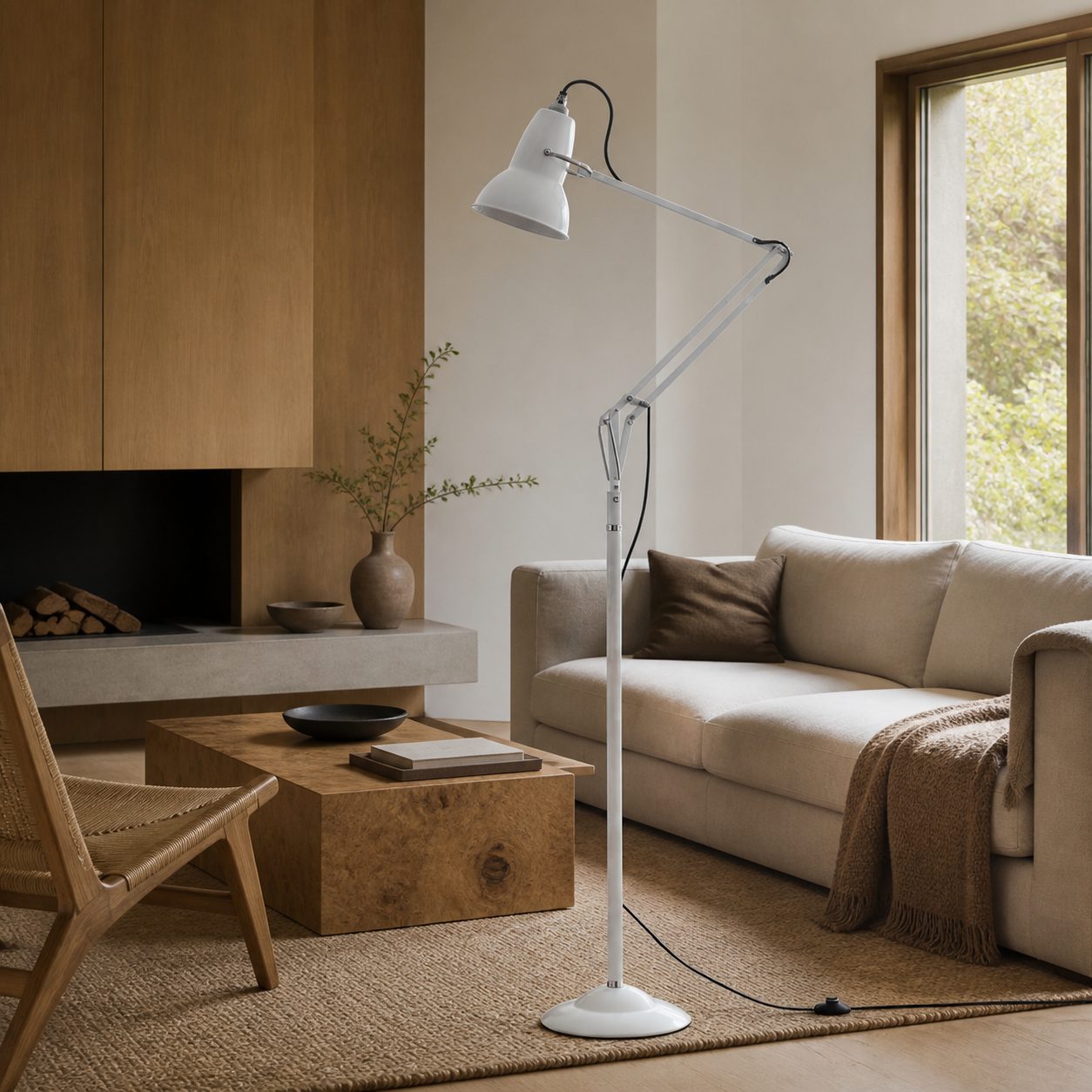 Modryx Classic Adjustable Floor Light with Refined Lines – Modern Functional Design for Home Interior Use