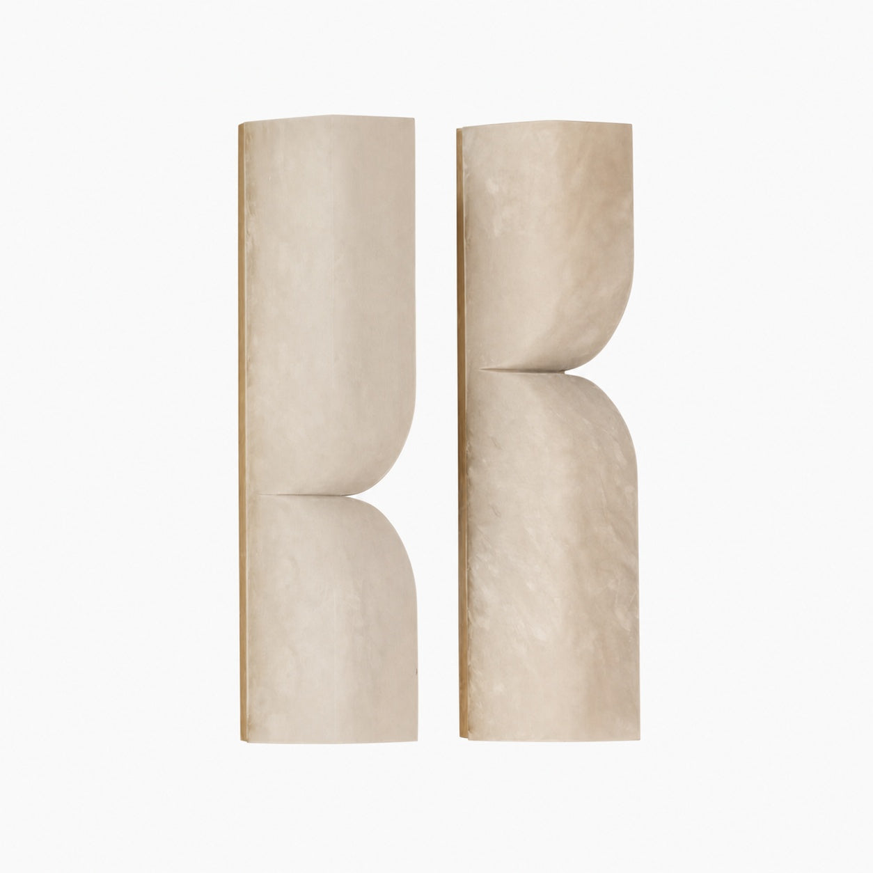 Modern Rectangular Alabaster Wall Lamp – Minimalist Sconce for Bedroom Hallway Living Room