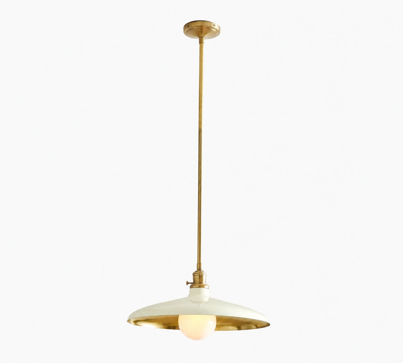 Forvara Metal Pole Pendant Light - Farmhouse Style Adjustable Island Lighting