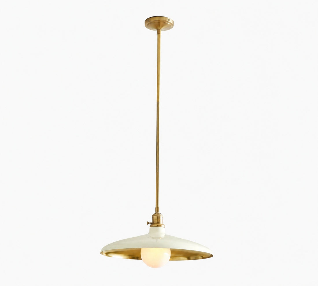 Forvara Metal Pole Pendant Light - Farmhouse Style Adjustable Island Lighting