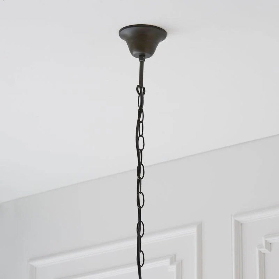 TF Fargo Pendant Light - Tiffany Style Lighting with an Art Deco Shade and Adjustable Chain